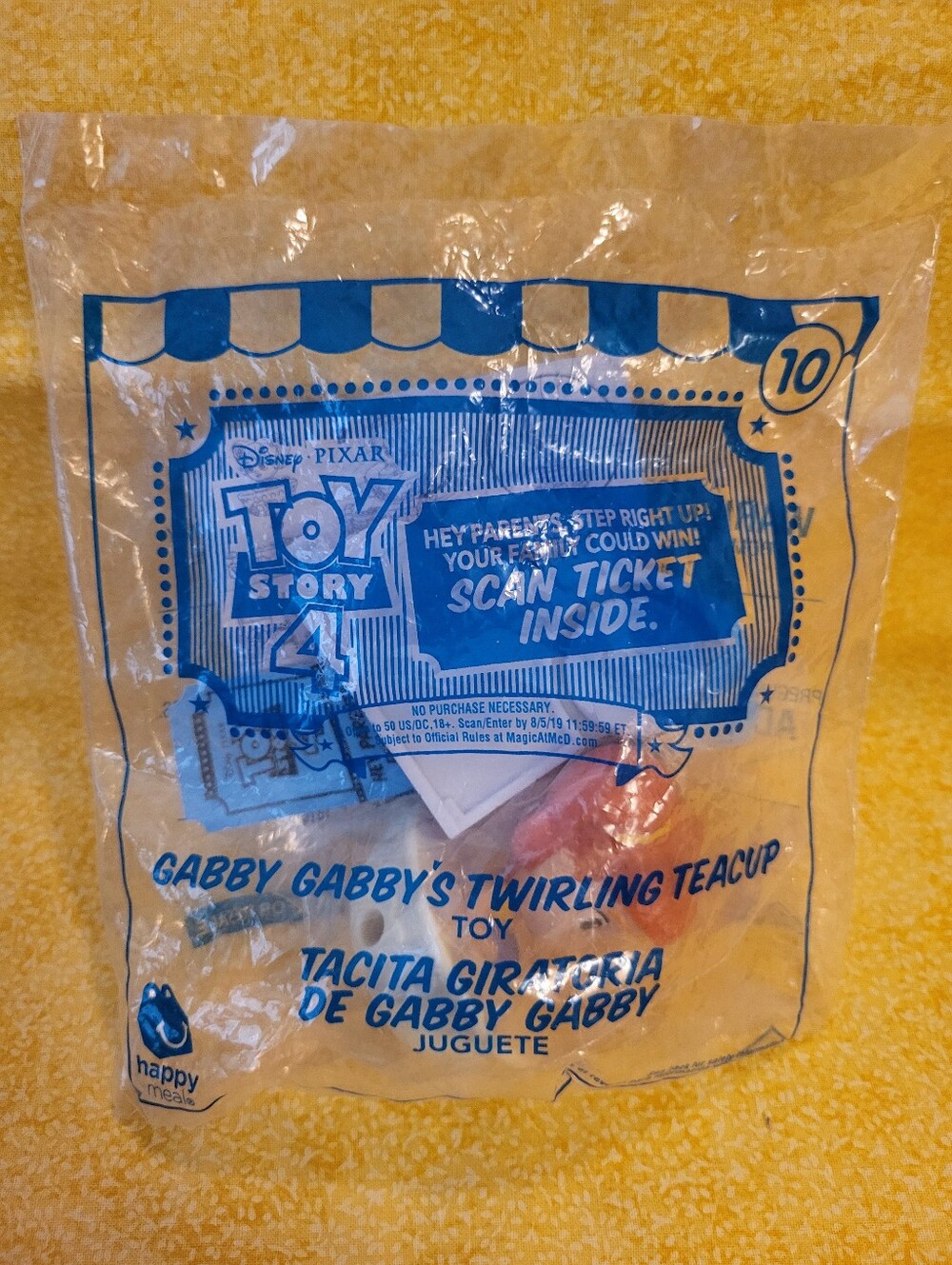 Gabby Gabby's Twirling Teacup (Toy Story 4) Happy Meal Toy